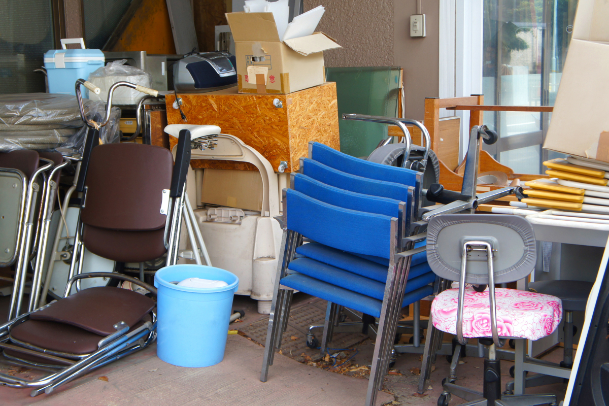 粗大ゴミの写真